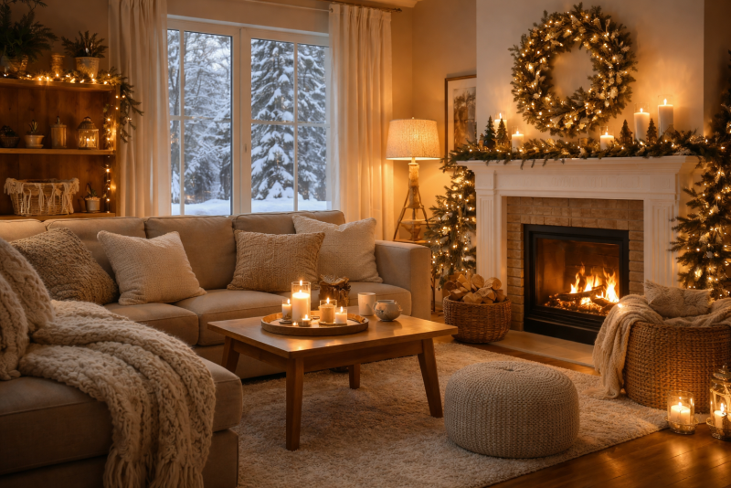 Ako pracovať so svetlom v zime: kde pridať svetlo, aby bol domov útulnejší (a nepôsobilo to chladne)