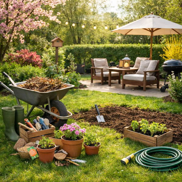 Checklist na začiatok sezóny: Čo pripraviť na záhrade počas jedného víkendu
