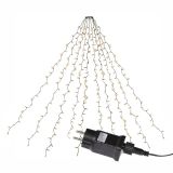 Svetelná reťaz v tvare kužeľa, 280 LED, teplá biela