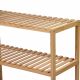 Bambusový regál, 3 police, 60 x 26 x 66 cm