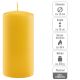Sada stĺpových sviečok, 15 cm, Ø 7,5 cm, žltá, 2 ks
