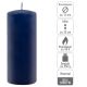 Sada stĺpových sviečok, 20 cm, Ø 7,5 cm, modrá, 2 ks