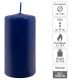 Modrá parafínová sviečka 10 cm, 20 h horenia, súprava 16 ks