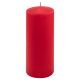 Sada stĺpových sviečok, 25 cm, Ø10 cm, červená, 2 ks