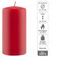 Sada stĺpových sviečok, 15 cm, Ø 7,5 cm, červená, 2 ks