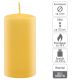 Sada stĺpových sviečok, 11,5 cm, Ø 6 cm, žltá, 6 ks