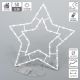 Vianočné LED dekorácie, hviezda, stromček, teplá biela, 2x50