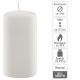 Sada stĺpových sviečok, 11,5 cm, Ø 6 cm, biela, 12 ks