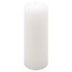 Biela parafínová sviečka rustikálna 20 cm, 90 h, sada 4 ks