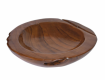 Dekoratívna misa z teakového dreva Ø 40 cm, hnedá