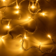 Vianočné LED reťazové svetlá 2x50 diód, teplá biela, 5 m, ča