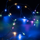 LED svetelný reťazec 3x40 LED diód, farebný, časovač, 4 m