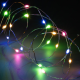 LED svetelný reťazec 3x40 LED diód, farebný, časovač, 4 m