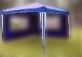Náhradná strecha na záhradný skladací altánok 3 x 3 m - modrá