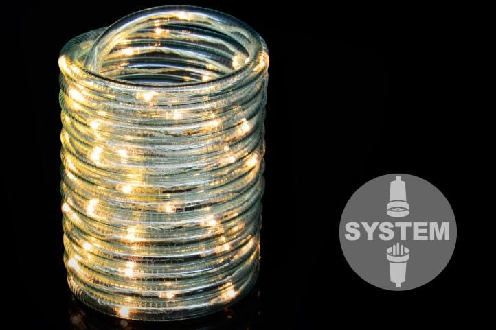 Obrázok diLED svetelný kábel - 60 LED teplá biela