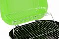 Kufríkový gril na drevené uhlie Garth, zelený