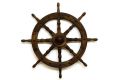 Drevené kormidlo Garth 80 cm - štýlová rustikálna dekorácia
