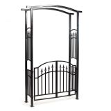 Záhradný oblúk Garth s dvierkami
