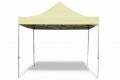 Záhradný párty stan PROFI nožnicový 3x3 m champagne + 4 bočné steny