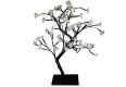 NEXOS Dekoratívny LED strom s kvetmi 45 cm, studená biela