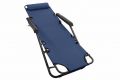 Skladacie záhradné ležadlo - modrá