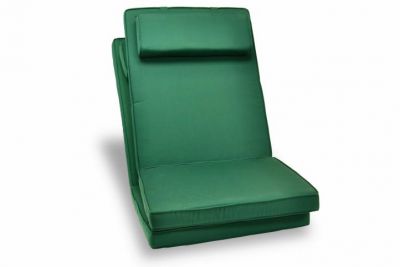 Sada 2 kusov záhradného polstrovania GARTH - zelená