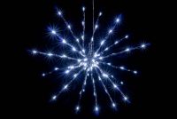 Vianočné osvetlenie - meteorický dážď, stud. biely, 80 LED