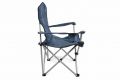 Skladacia kempingová stolička DIVERO XL – modrá