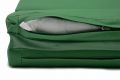 Sada 2 ks polstrovania na ležadlo - tmavozelená