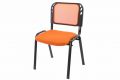 Stohovateľná kongresová stolička - oranžová