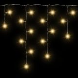 Vianočný svetelný dážď - 7,8 m, 400 LED, teple biely