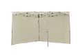 Sada 2 bočných stien pre PROFI záhradný stan 3 x 3 m - champagne