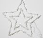 Vianočná LED dekorácia - hviezda - 30 cm
