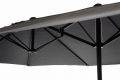 Veľký XXL slnečník 4,5 m - antracit