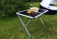 Hliníkový skladací stôl Garth 70 cm