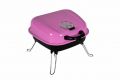 Kufríkový gril na drevené uhlie Gart, ružový