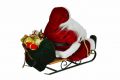 Vianočné dekorácie - Santa Claus na saniach