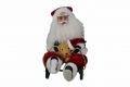 Vianočné dekorácie - Santa Claus na saniach