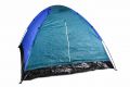 Kempingový stan pre 4 osoby - modrá / čierna