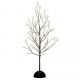 NEXOS Dekoratívny svetelný strom 32 LED, 40 cm, čierny