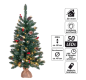 NEXOS Vianočný stromček s osvetlením 90 cm, 50 LED