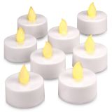 NEXOS Dekoratívna LED sada  8 čajových sviečok, teplá biela