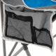 Sada 2 ks skladacích stoličiek - sivá, modrá