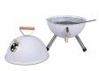 Záhradný vonkajší Mini - BBQ gril - biela
