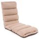 Nastaviteľné lehátko, farba béžová