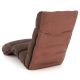 Nastaviteľné lehátko - hnedé
