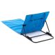 Nastaviteľná plážová podložka s opierkou - modrá