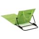 Nastaviteľná plážová podložka s opierkou - zelená