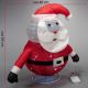 Vianočná dekorácia - Santa Claus, 30 LED, 58 cm