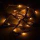NEXOS LED svetelné dekoračné lano, 25 LED, teplá biela